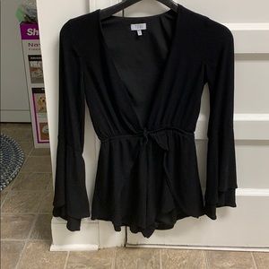 Black Tobi romper size XS!